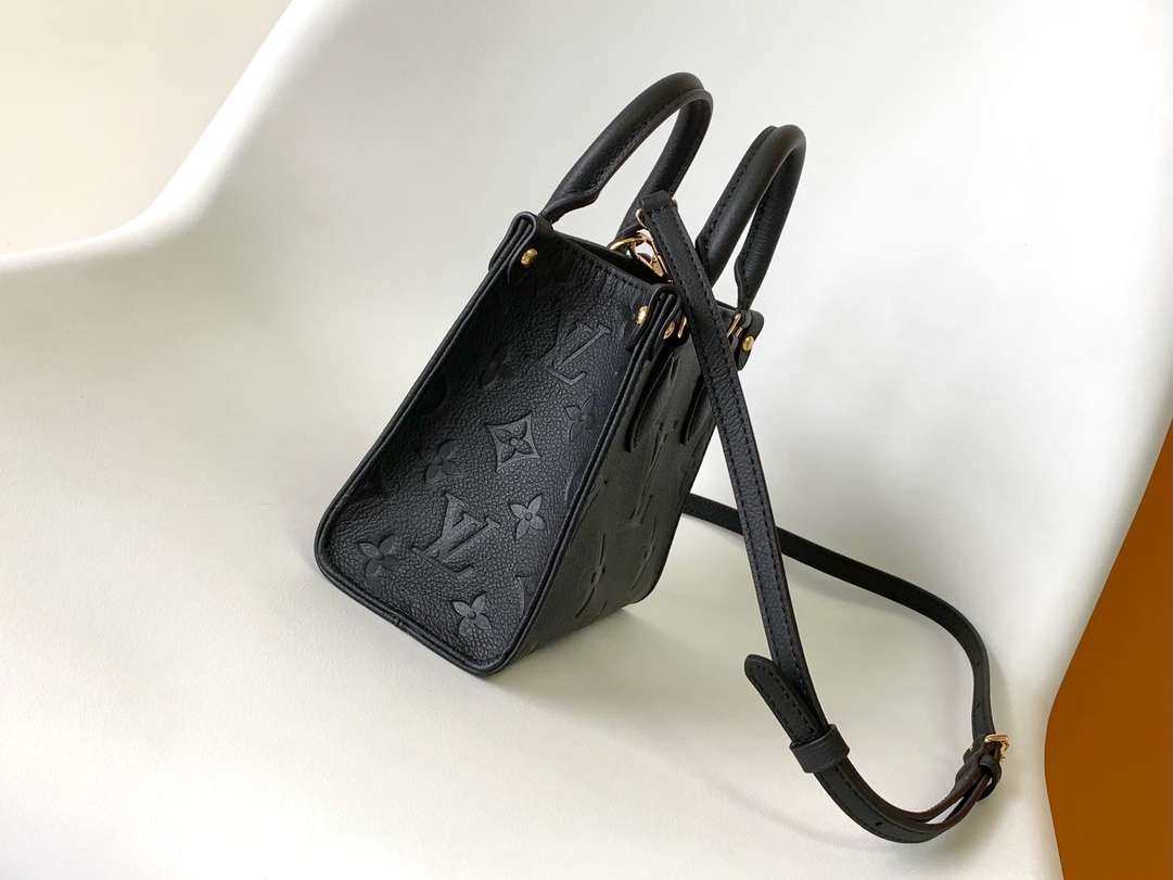 Louis Vuitton LV  OnTheGo BB Handbag - M46993 in Black (Top Quality Replica)