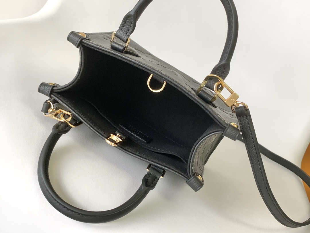 Louis Vuitton LV  OnTheGo BB Handbag - M46993 in Black (Top Quality Replica)