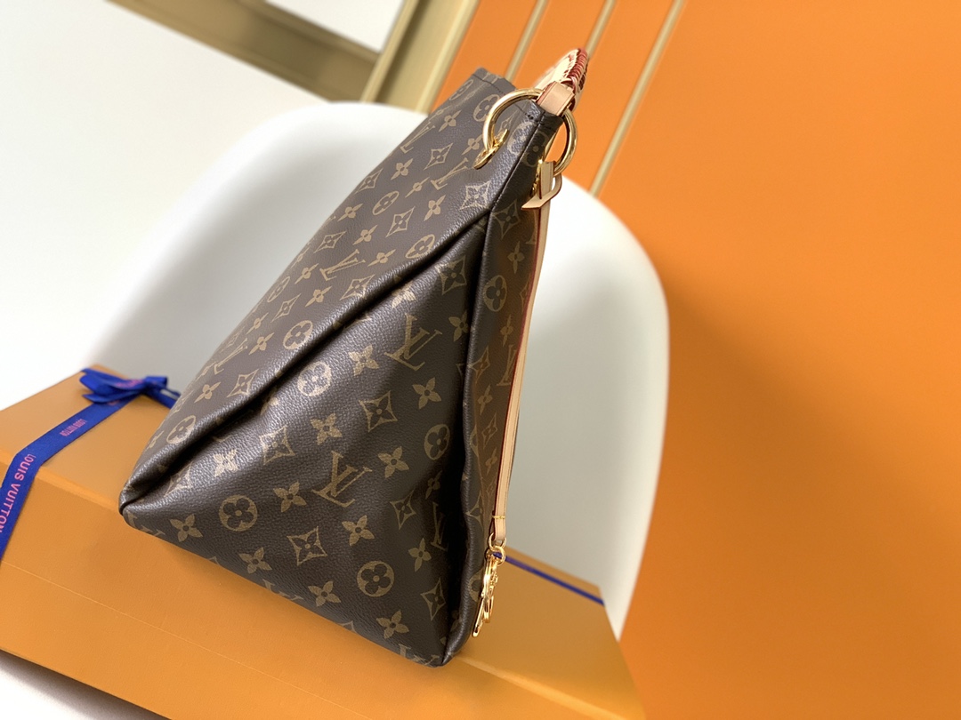 Louis Vuitton LV M40249 Artsy MM Handbag in Damier Azur Canvas