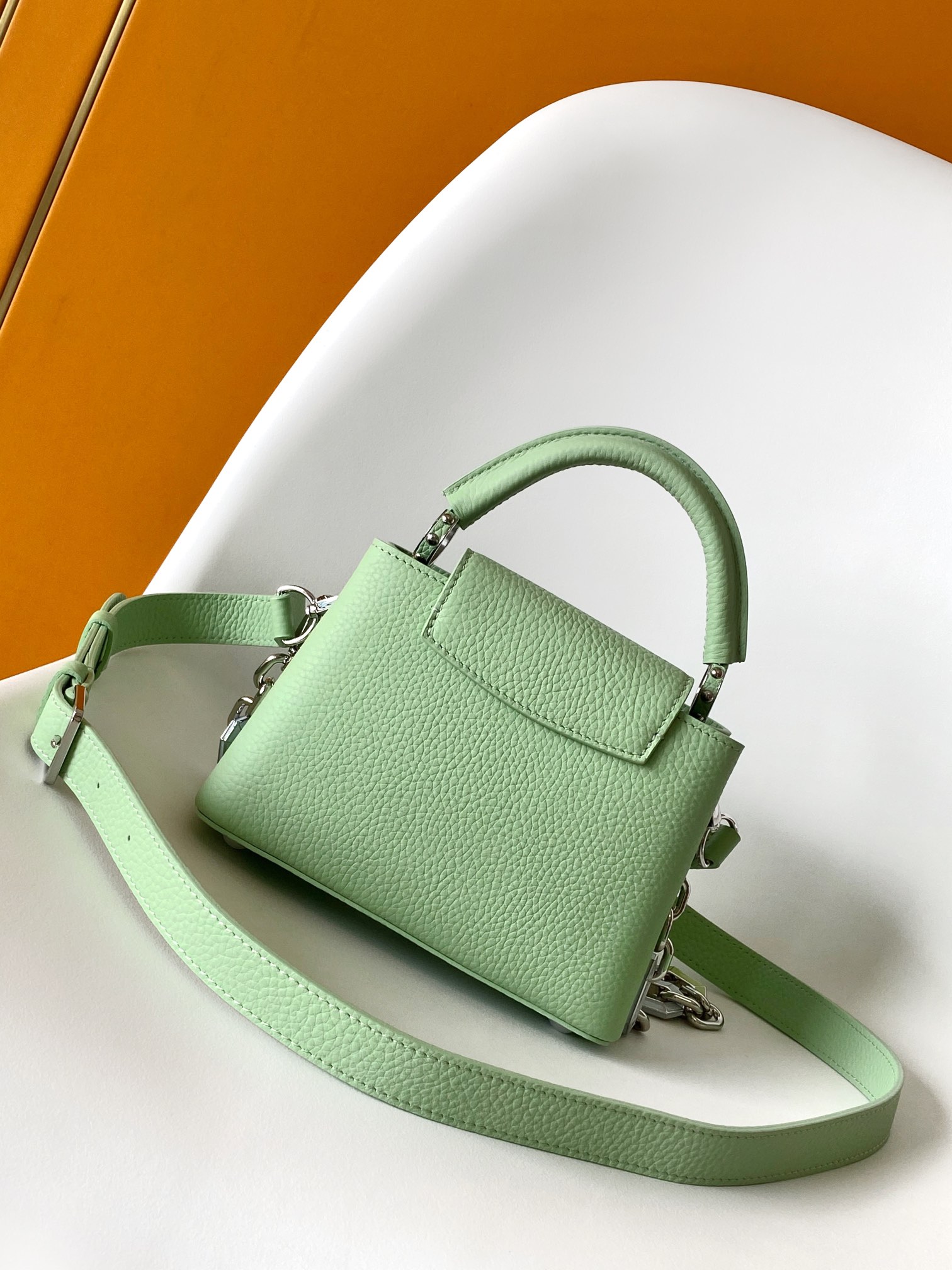 Louis Vuitton LV Capucines BB Bag M24683 in Green