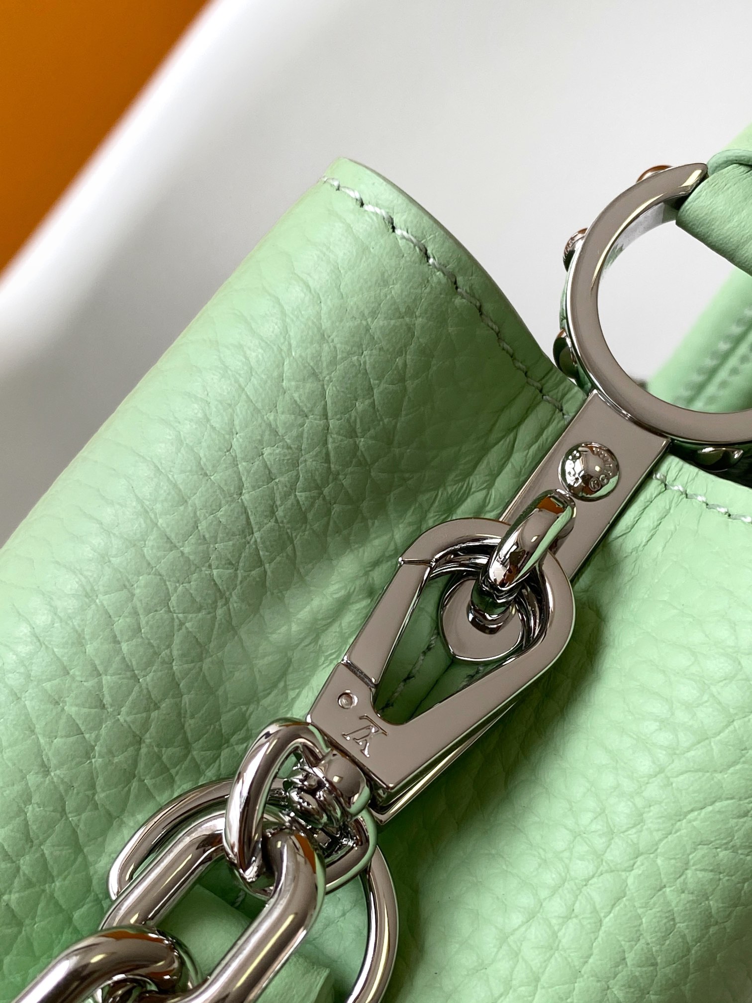 Louis Vuitton LV Capucines BB Bag M24683 in Green