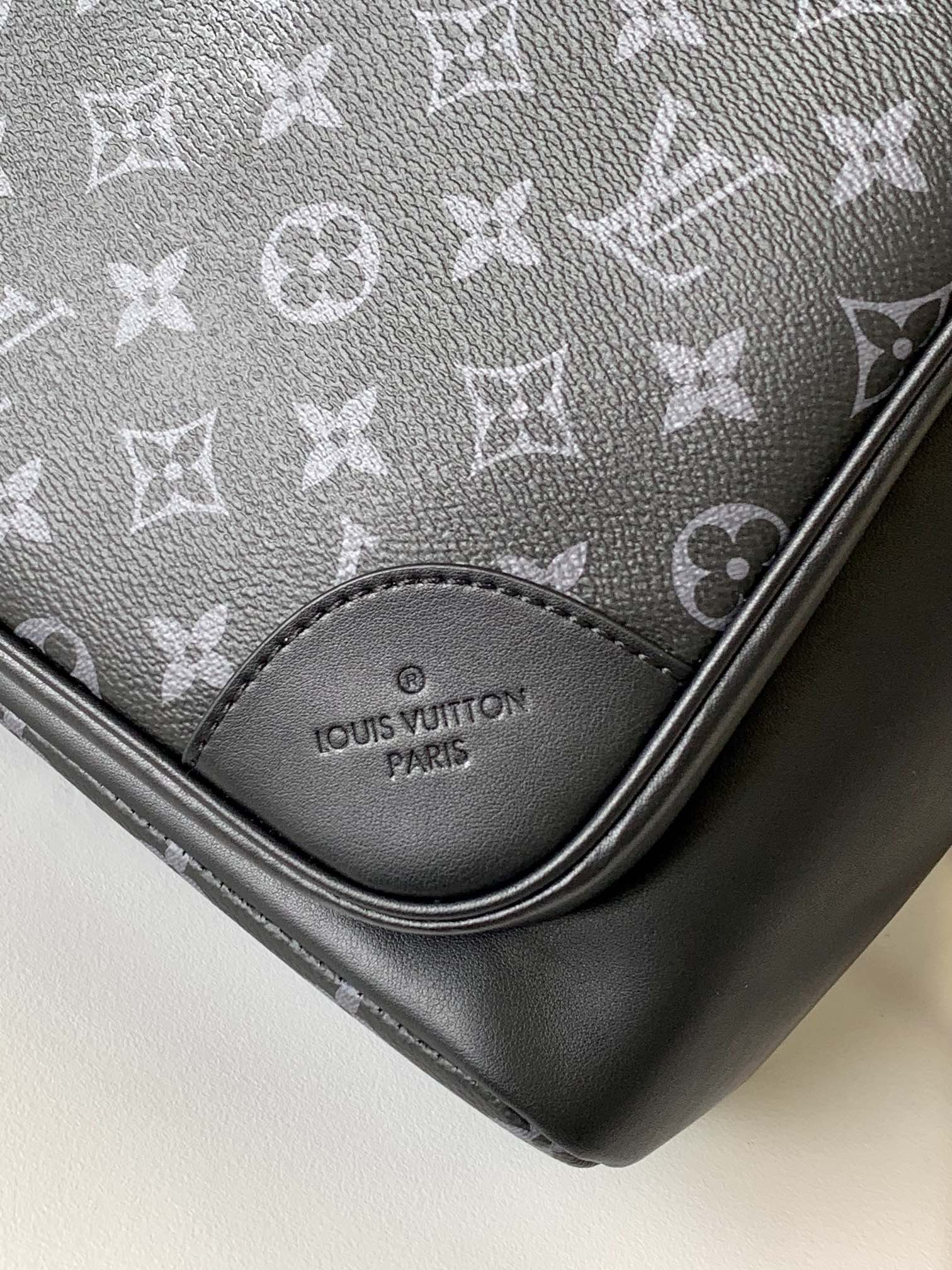  Louis Vuitton LV M45335 Dean Backpack in Black Monogram