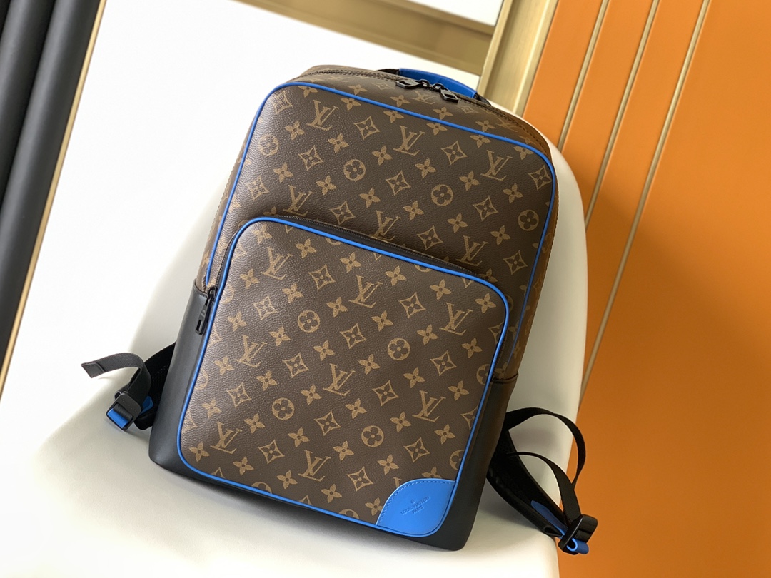 Louis Vuitton LV M45867 Damier Blue Backpack