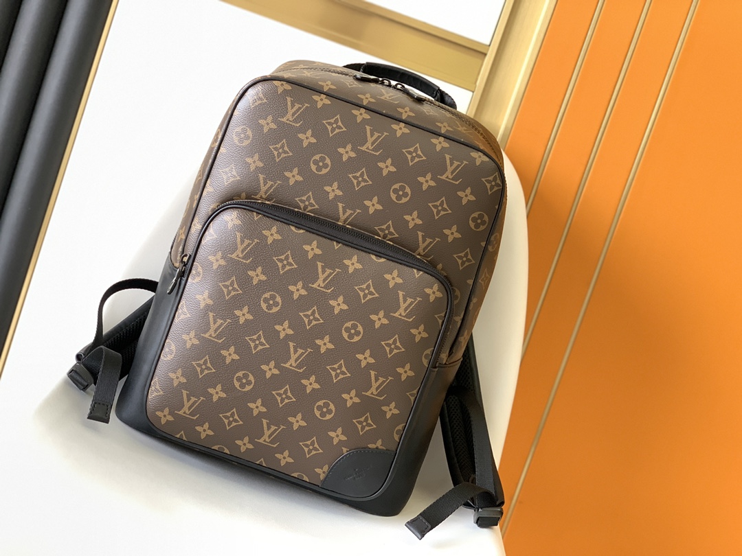 Louis Vuitton LV M45335 Damier Black Backpack