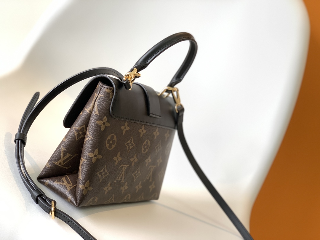 Louis Vuitton LV M44141 Locky BB Handbag in Black