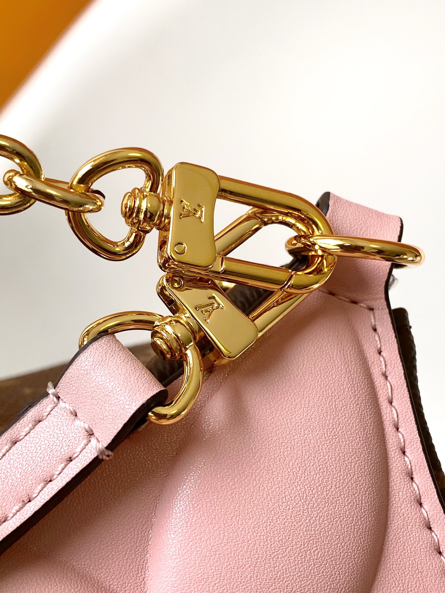 Louis Vuitton LV M11303 Bloom Pouch Handbag in Pink