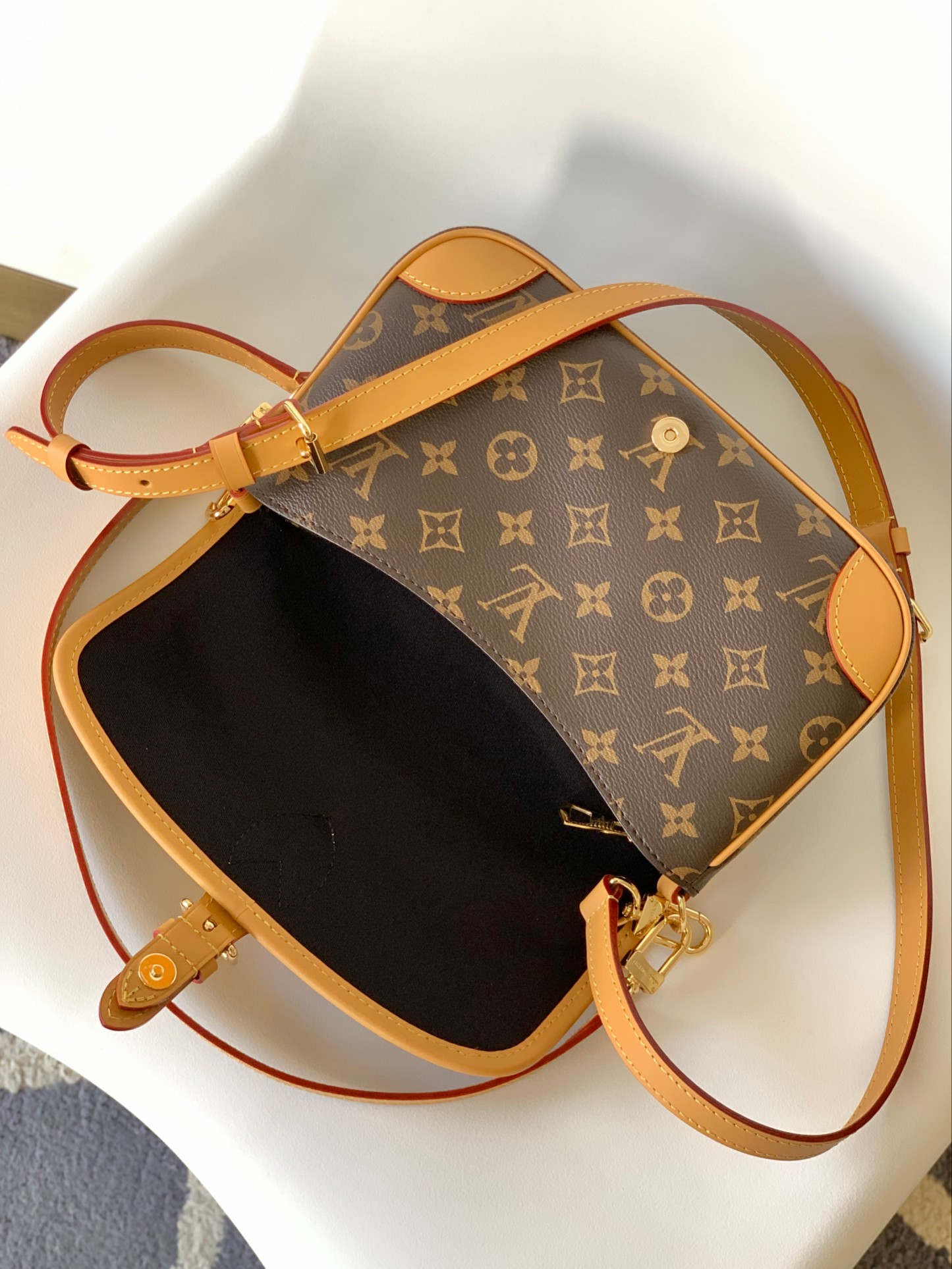 Diane Handbag Louis Vuitton LV  M45985 - Black