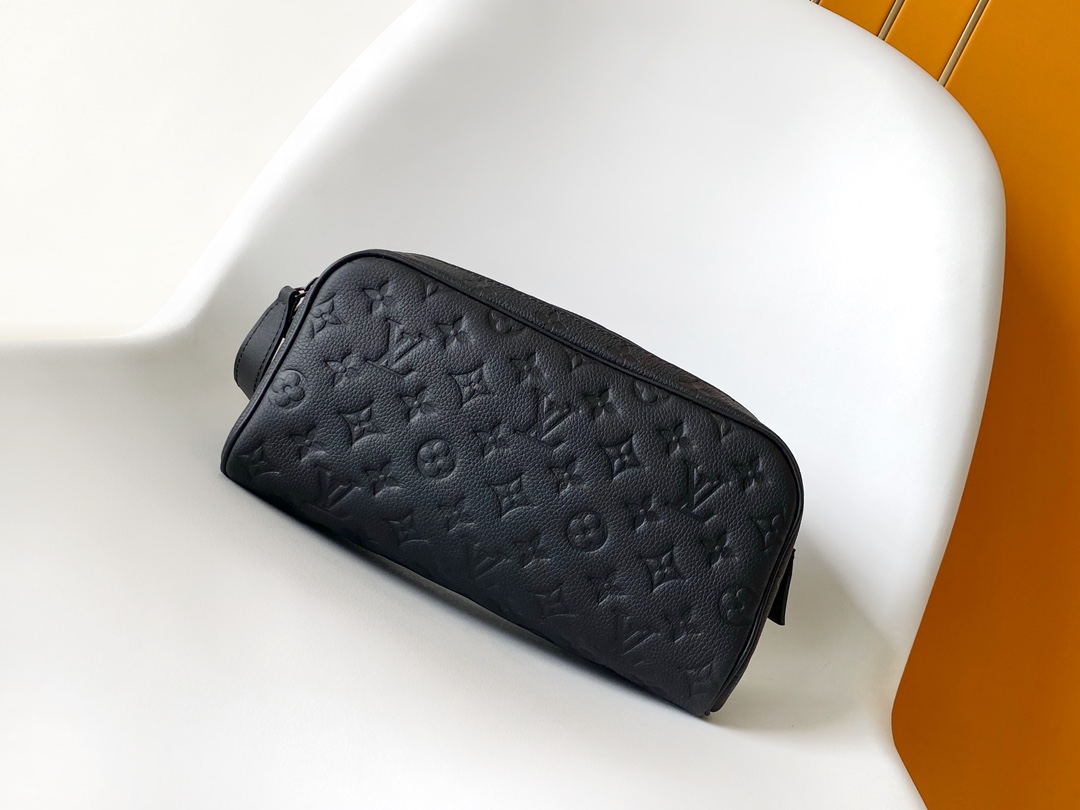 Louis Vuitton LV Dopp Kit M59478 - Black Taurillon Monogram