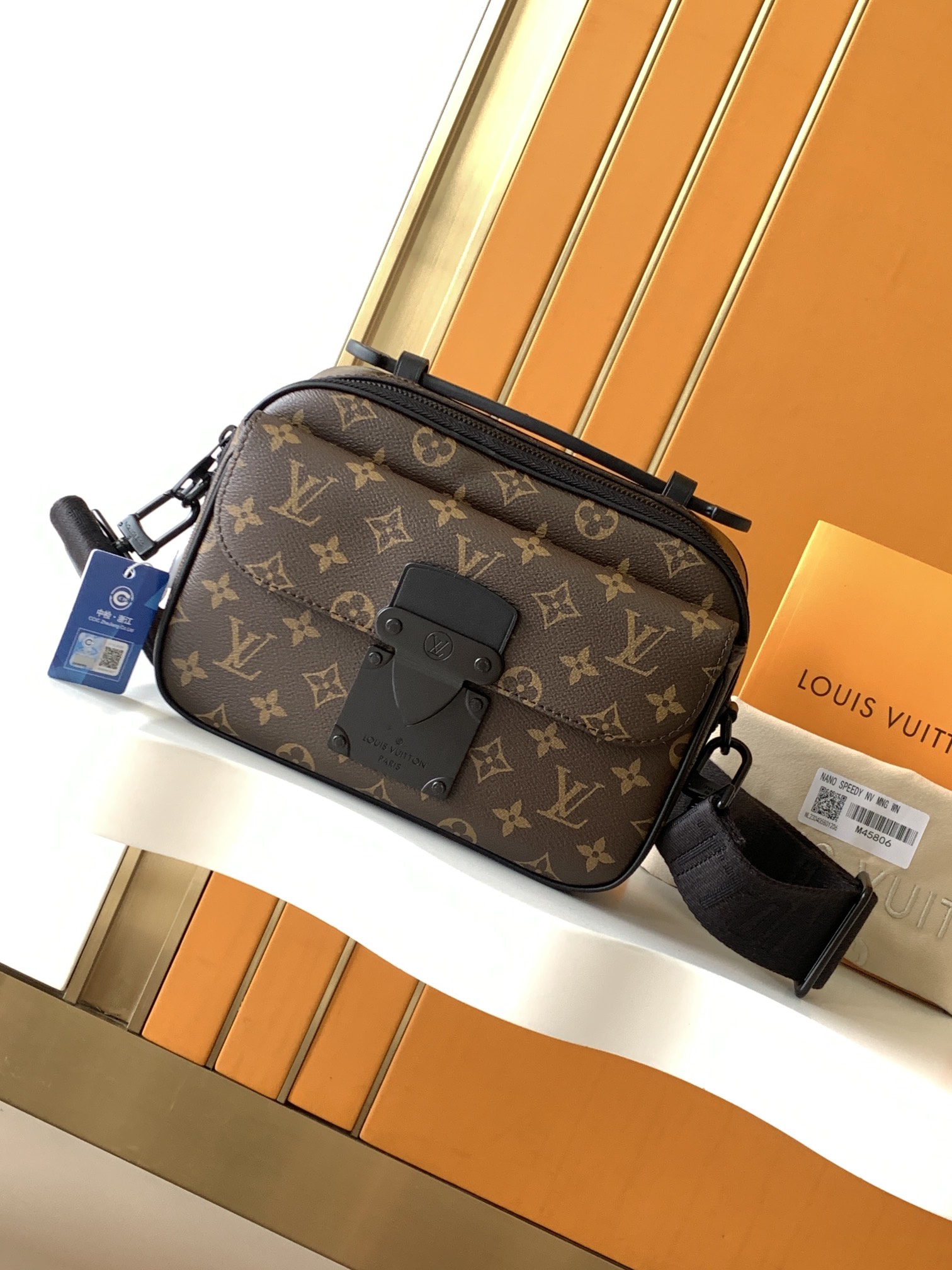 Louis Vuitton LV S Lock Messenger Bag M45806