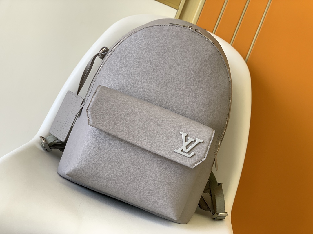 Louis Vuitton LV Aerogram Backpack M59325 Grey