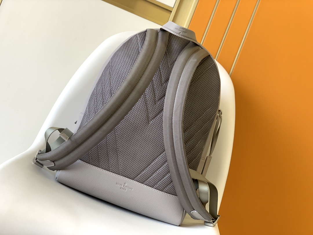 Louis Vuitton LV Aerogram Backpack M59325 Grey