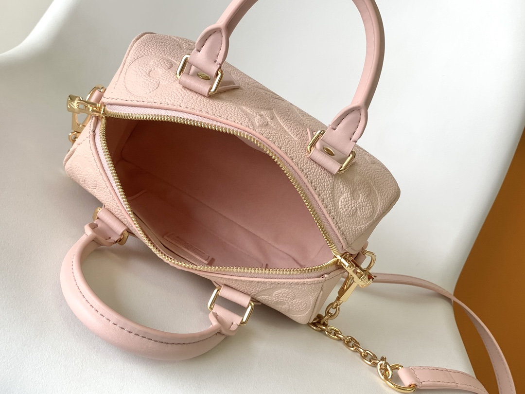  Louis Vuitton LV Speedy Bandouli??re 20 Bag M47136 Pink