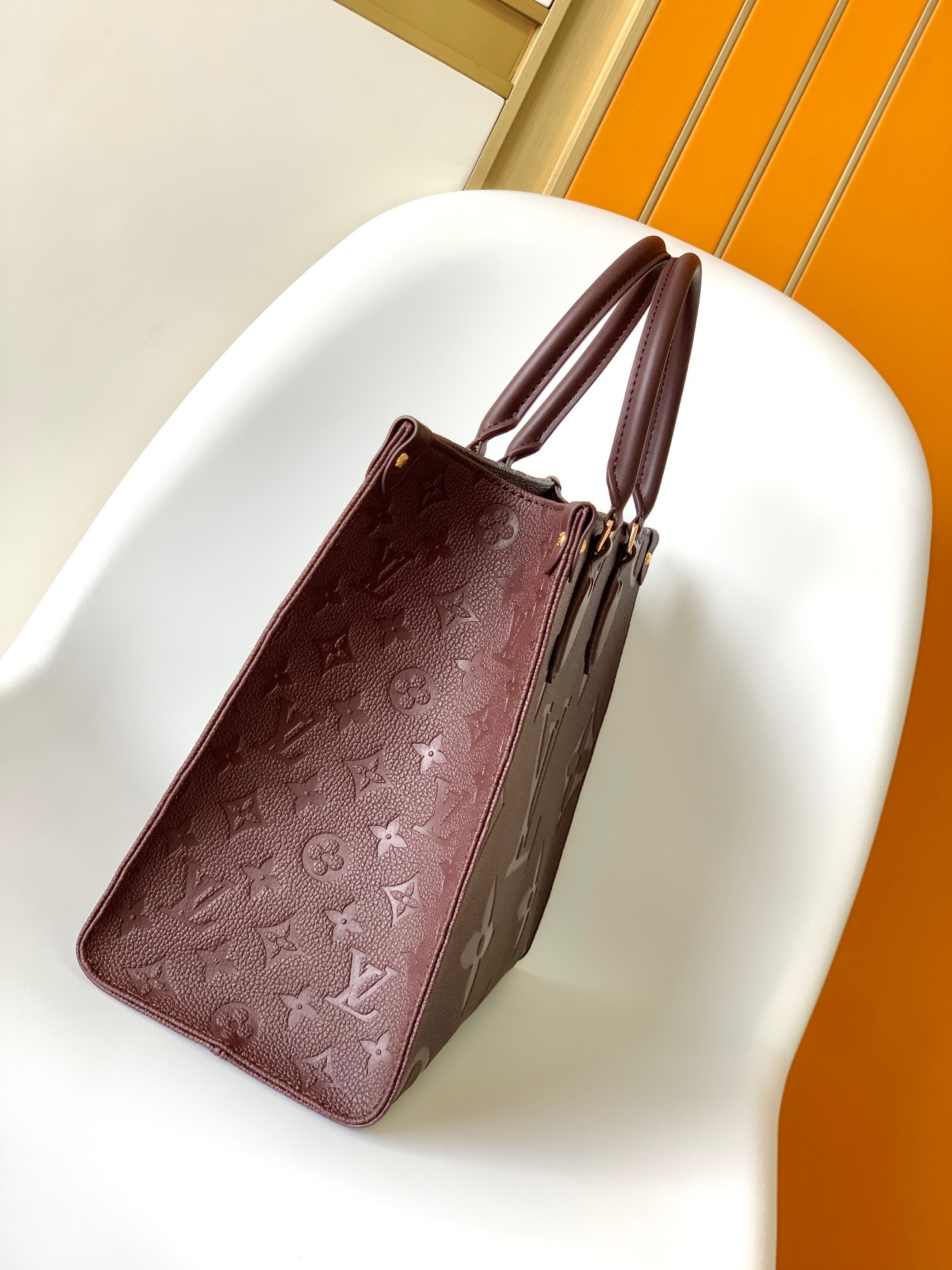 Louis Vuitton LV OnTheGo MM Bag M46601 Burgundy