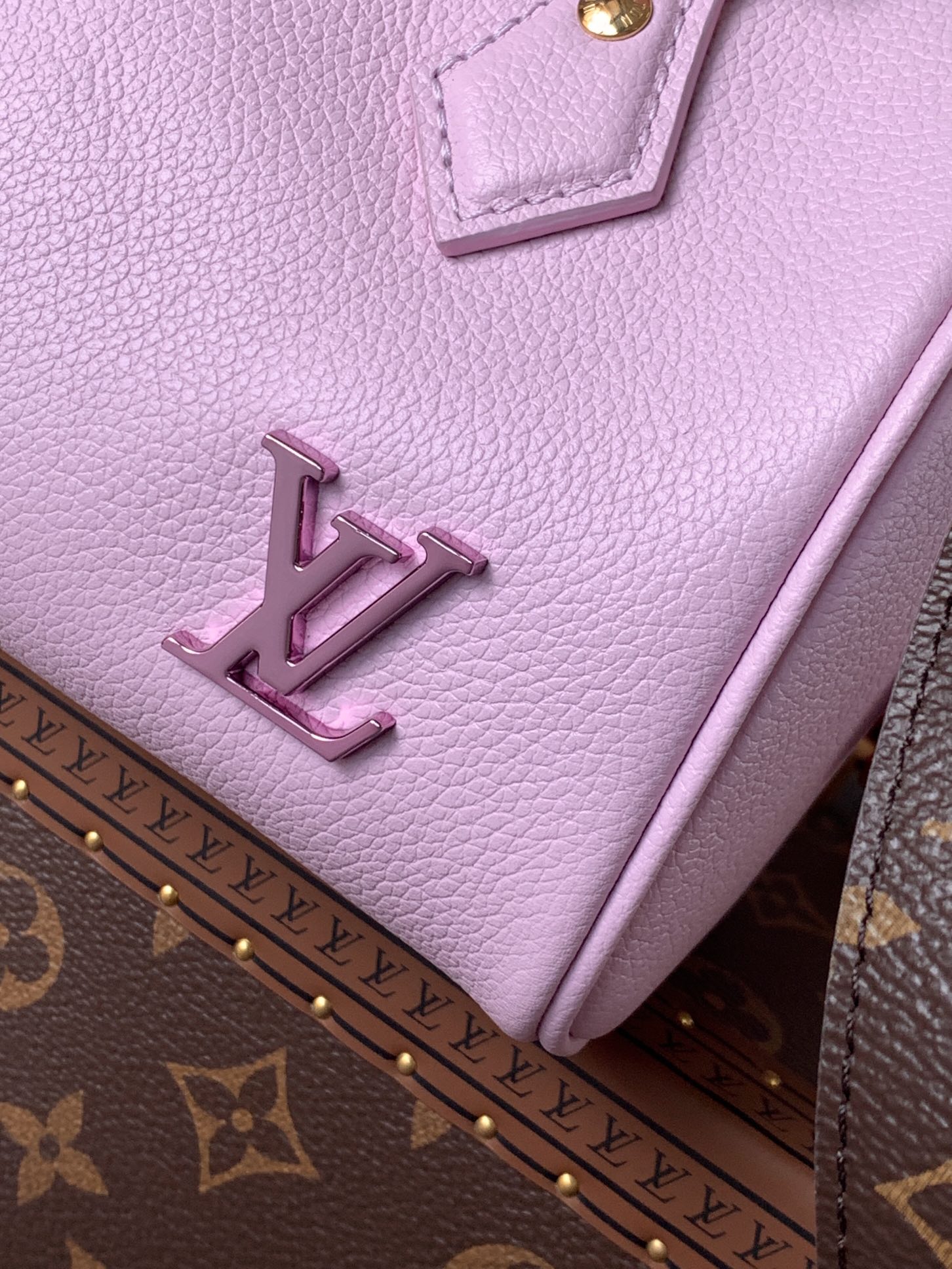 Louis Vuitton LV Speedy 18 Bag M24598 Limited Edition Purple