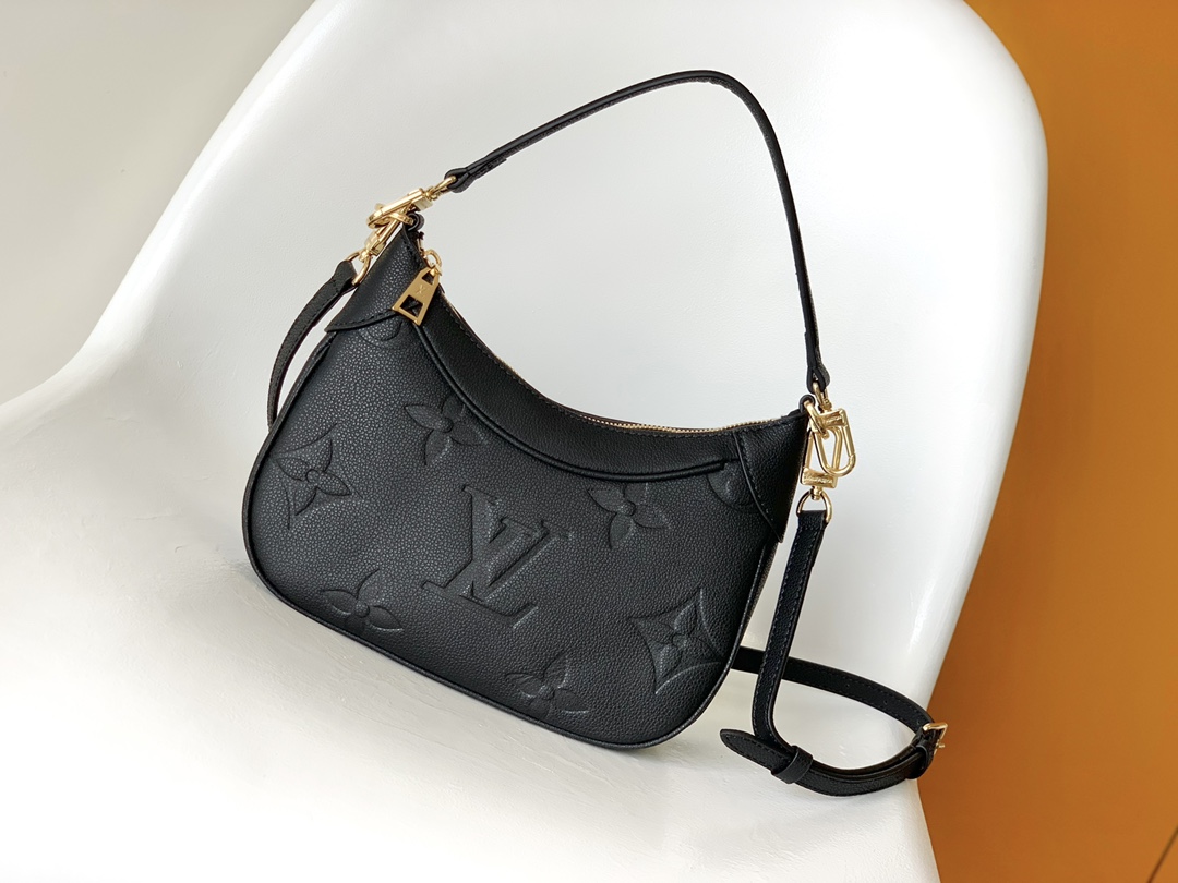 Louis Vuitton LV Bagatelle Bag M46002 in Black