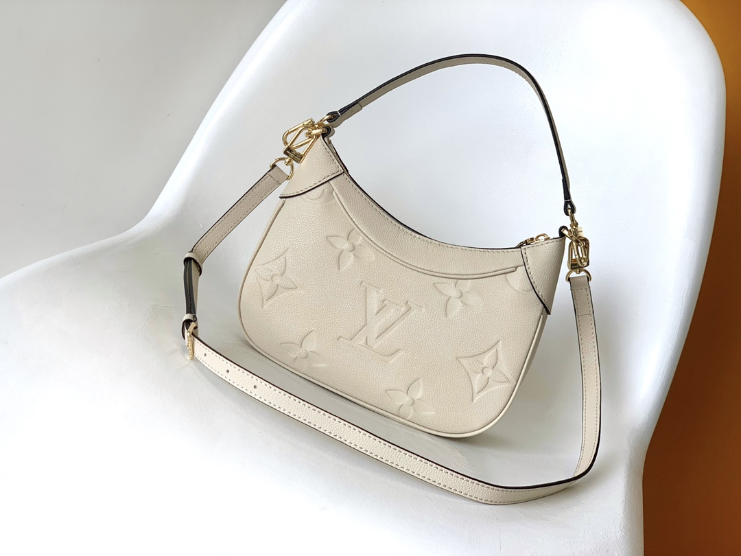 Louis Vuitton LV Bagatelle Bag M46099 in Cream