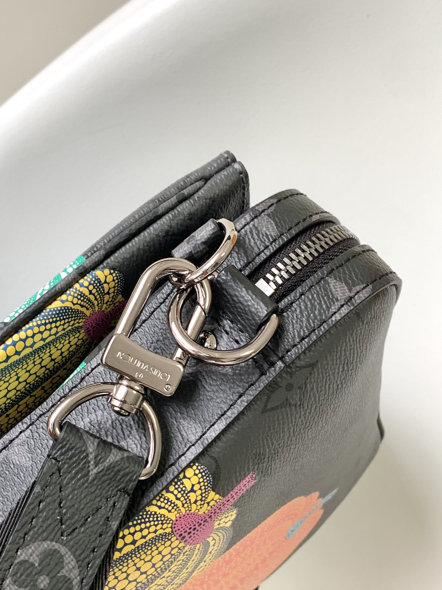 Louis Vuitton LV Trio Monogram Eclipse Messenger Bag