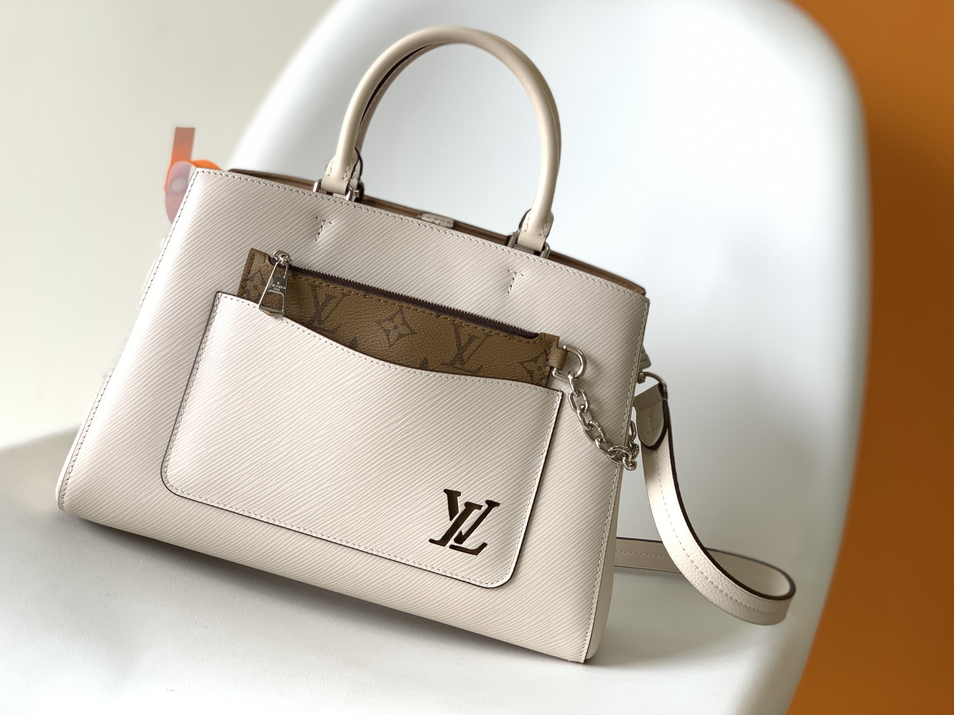 Louis Vuitton LV Marelle Tote - White