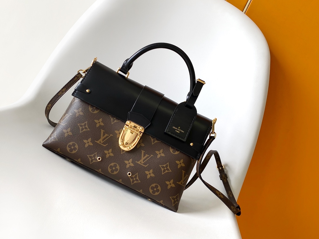 Louis Vuitton LV Classic Monogram One Handle Shoulder Bag - M43125