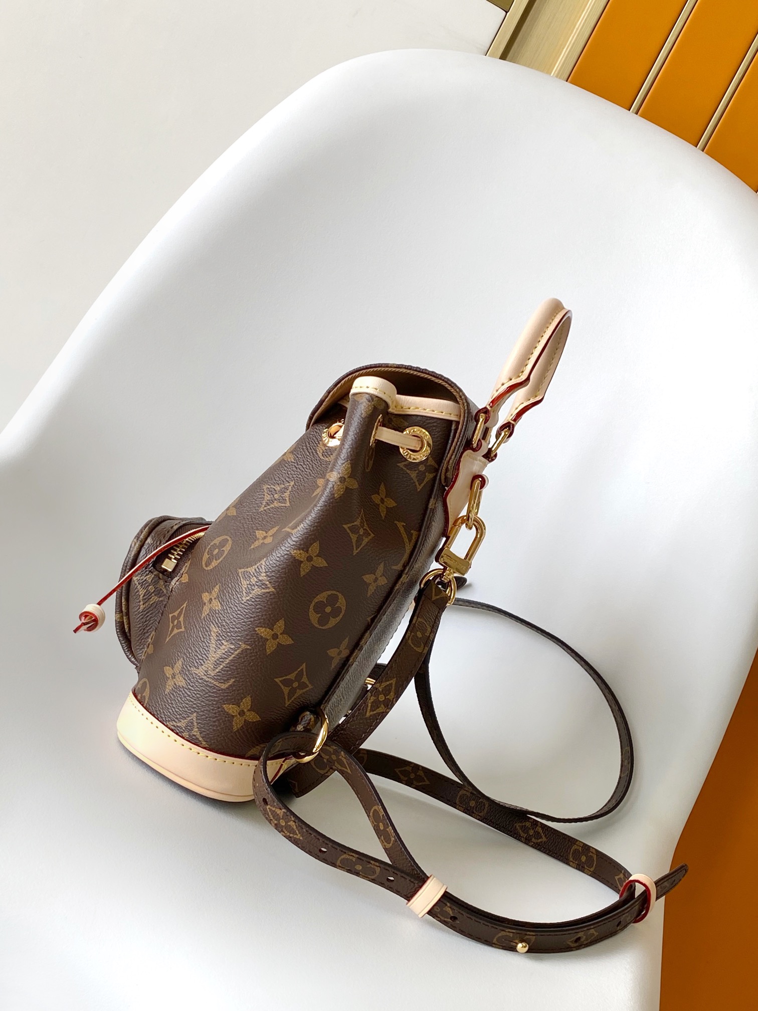 Louis Vuitton LV Montsouris Mini Backpack - Monogram Coated Canvas (Model M11199)