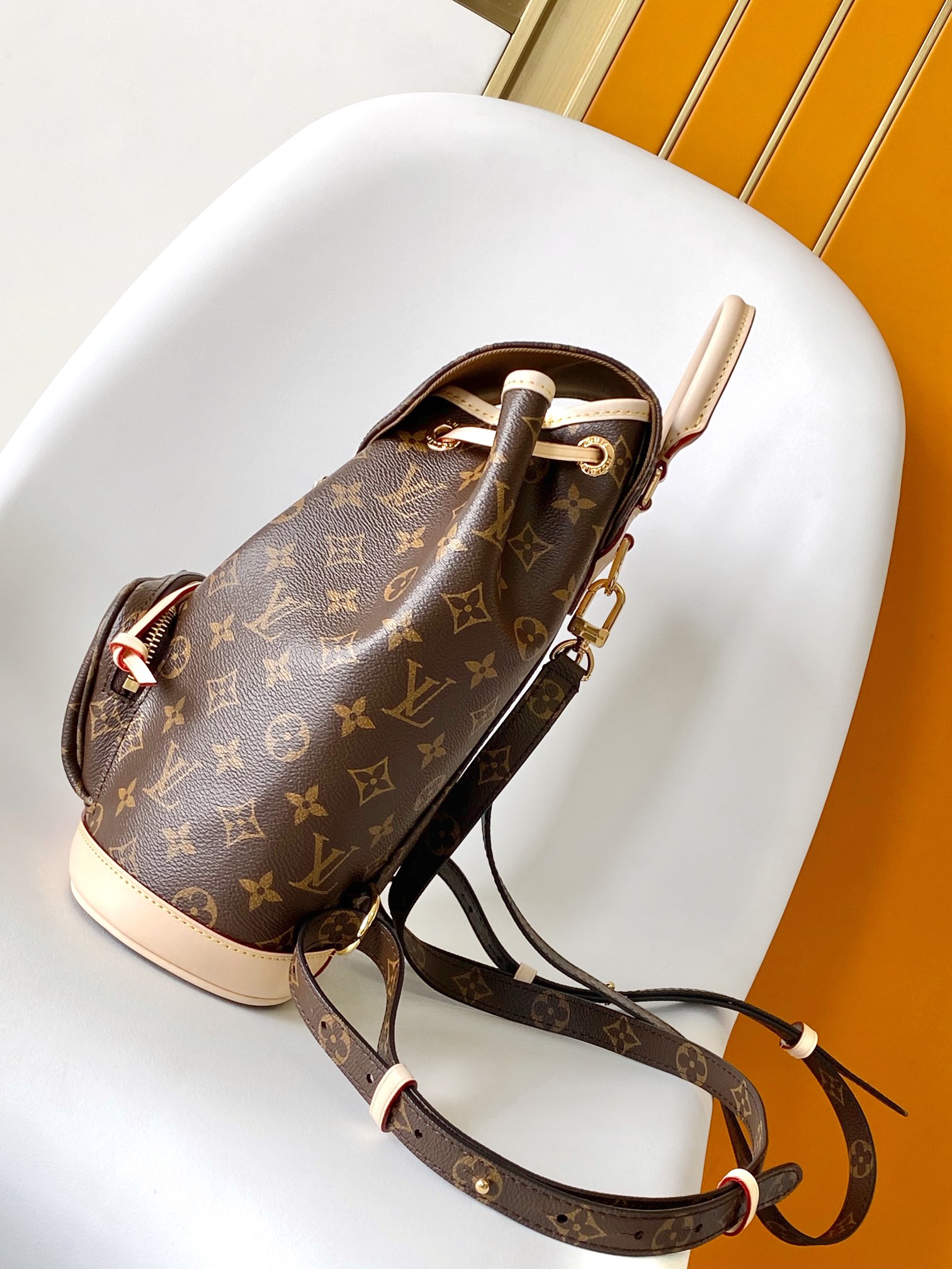 Louis Vuitton LV Montsouris PM Backpack - Monogram Canvas (Model M11198)