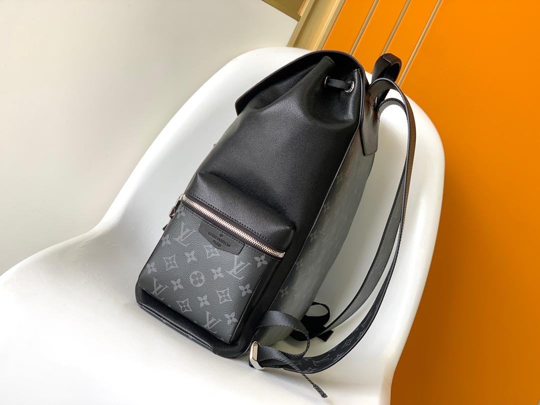 Louis Vuitton LV Ta?garama Outdoor Backpack - Ta?ga Leather & Monogram Eclipse Canvas (Model M30417)