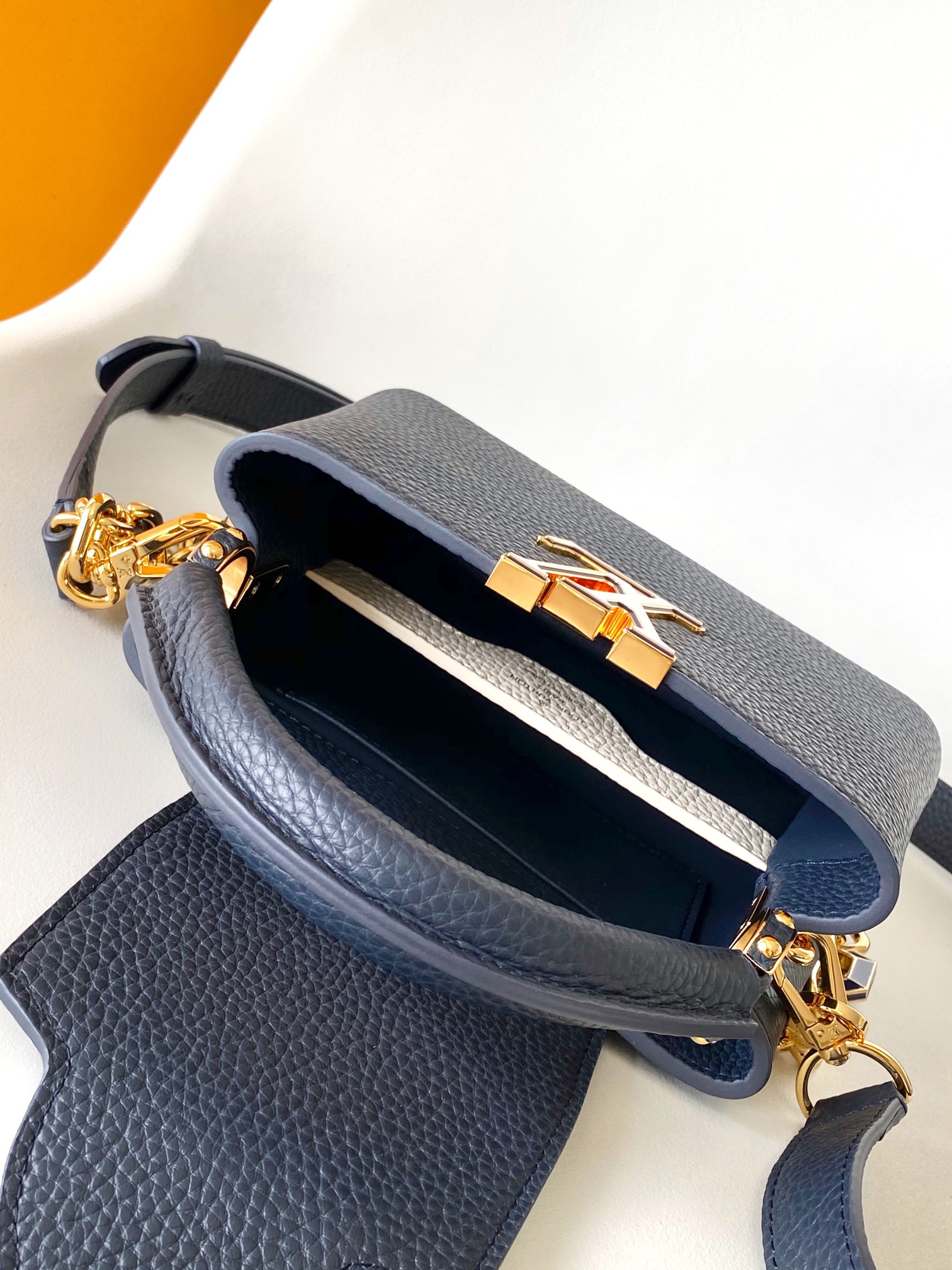 Louis Vuitton LV Capucines BB Handbag - M25211 (Navy Blue)