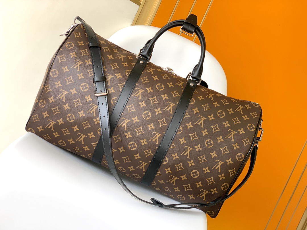 Louis Vuitton LV Keepall 50 Travel Bag M56713