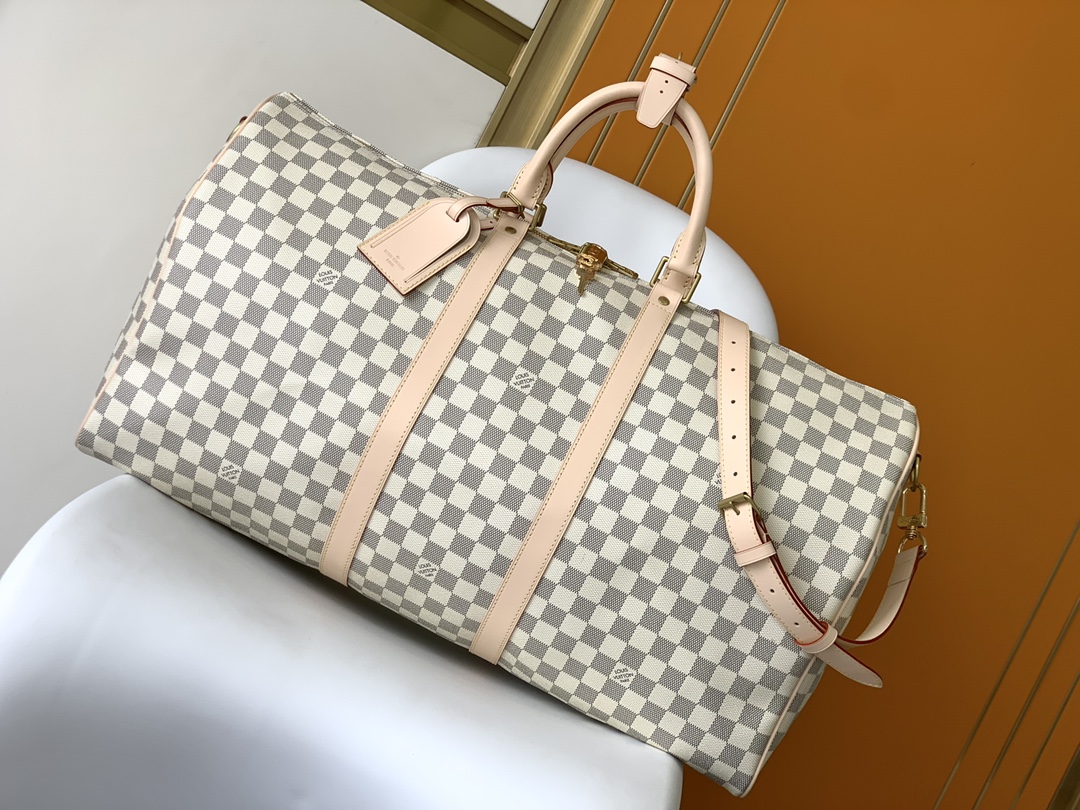 Louis Vuitton LV Keepall 55 Travel Bag N41429