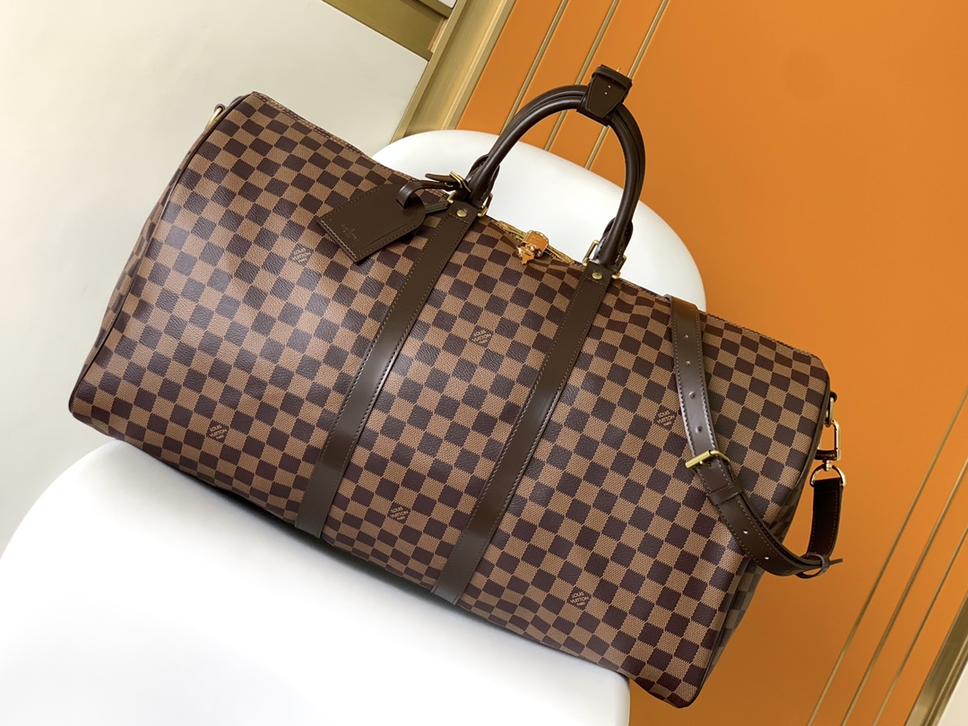 Louis Vuitton LV Keepall 55 Travel Bag N41414