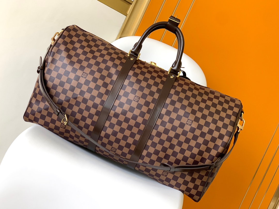 Louis Vuitton LV Keepall 55 Travel Bag N41414