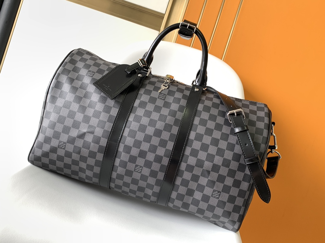 Louis Vuitton LV Keepall 50 Travel Bag N41418