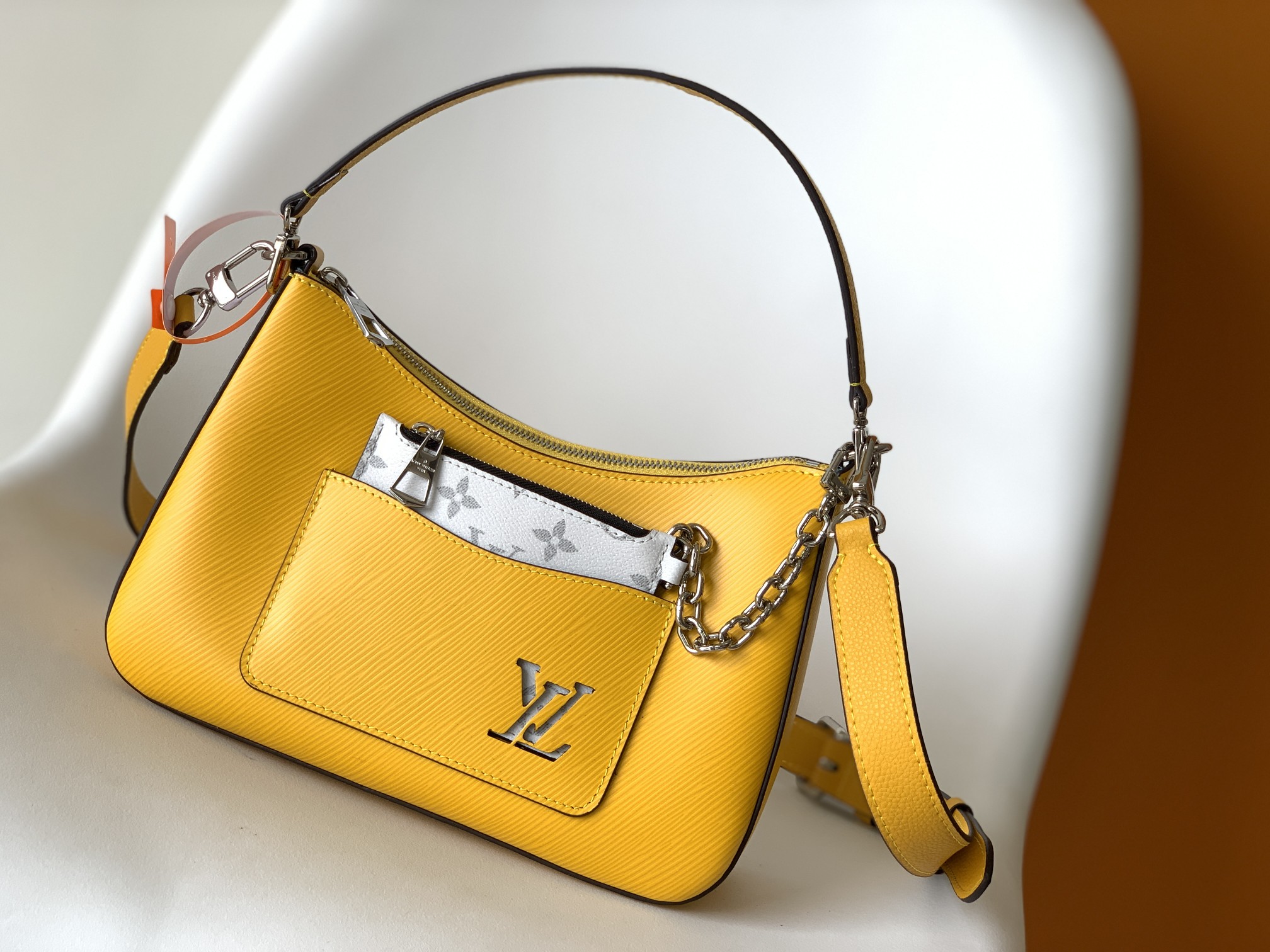 Louis Vuitton LV Marelle Handbag - Epi Leather - Yellow - M59488