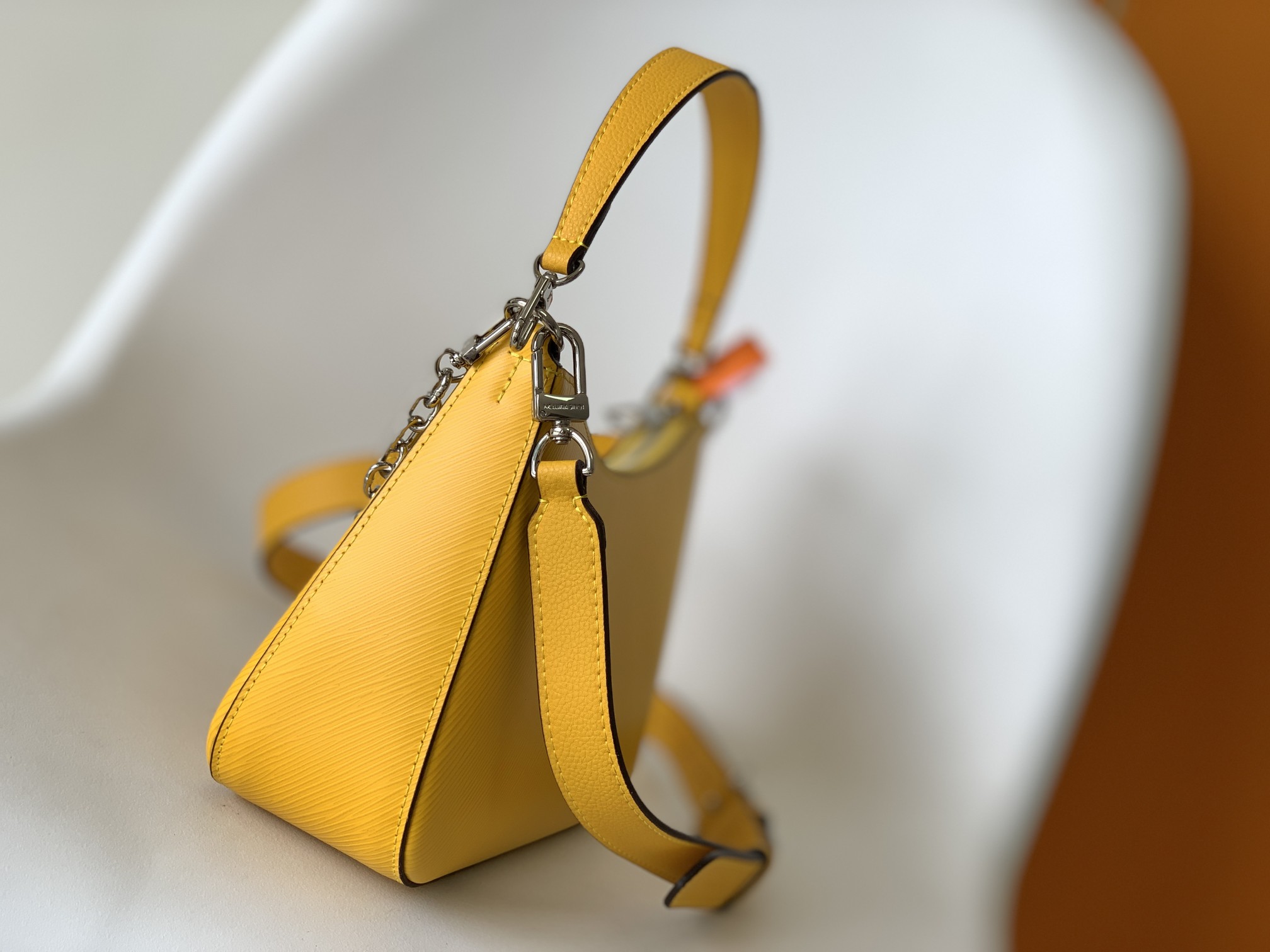 Louis Vuitton LV Marelle Handbag - Epi Leather - Yellow - M59488