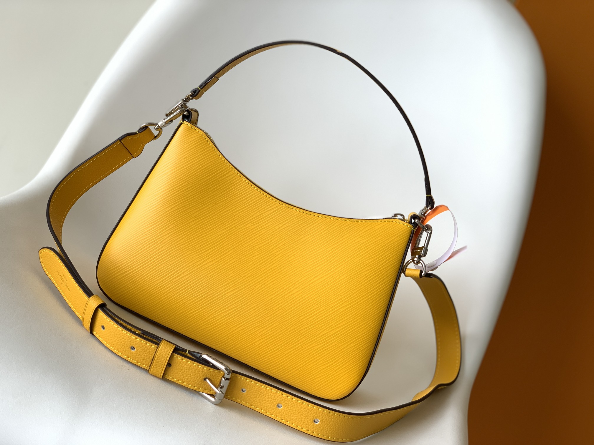 Louis Vuitton LV Marelle Handbag - Epi Leather - Yellow - M59488