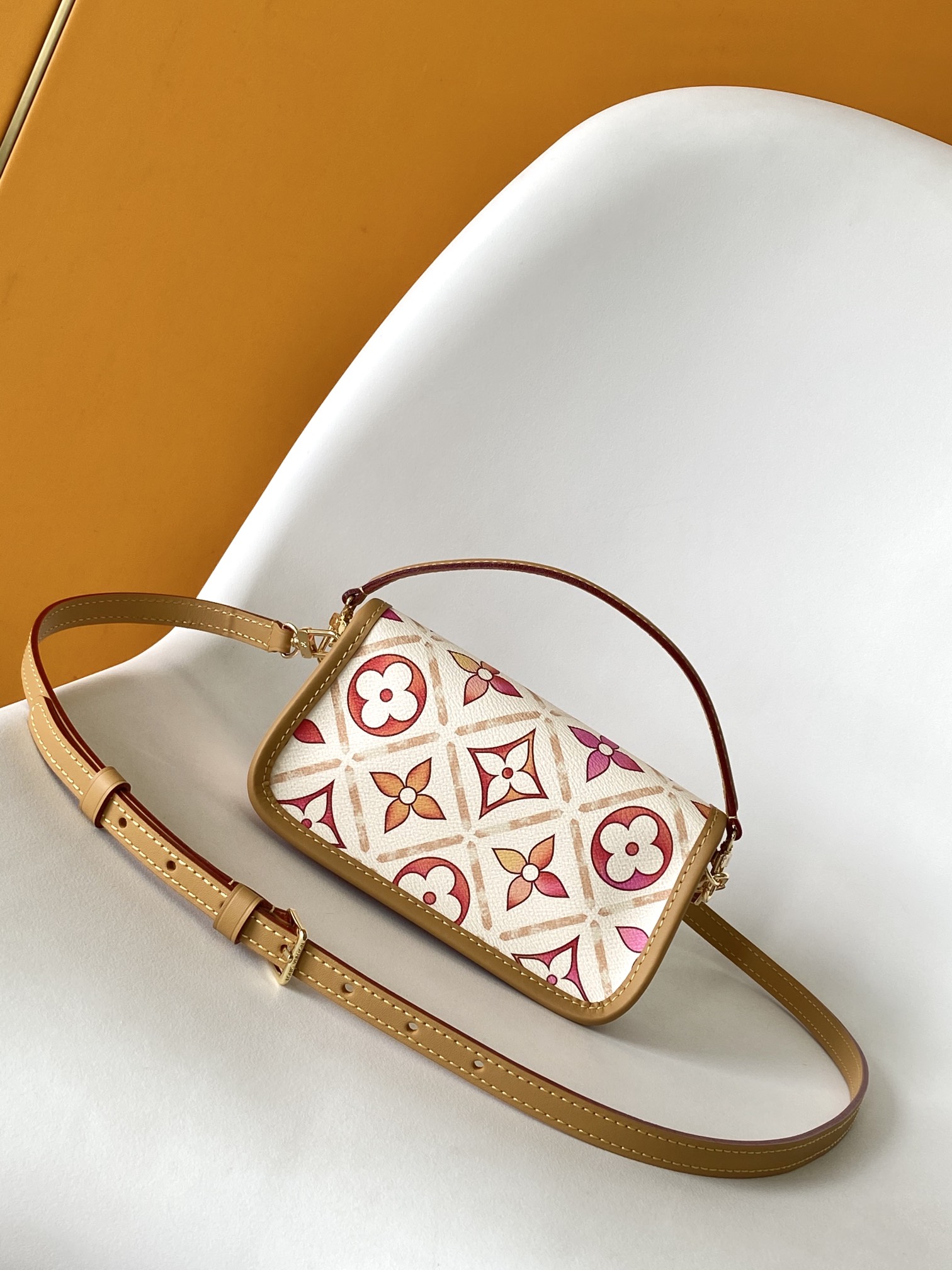  Louis Vuitton LV Nano Diane Handbag - Monogram Tiles - M83621