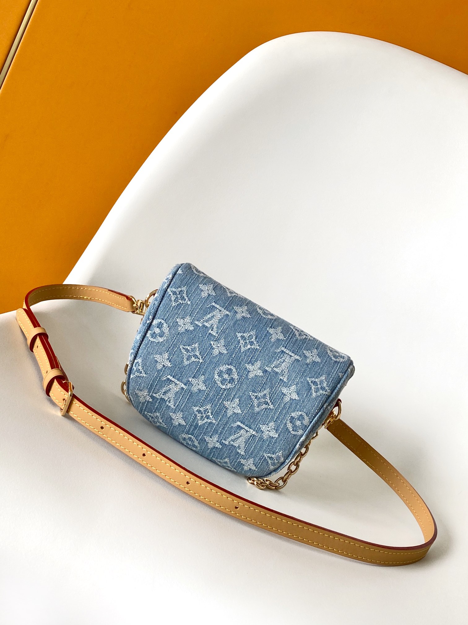 Louis Vuitton LV Mini Bumbag - Denim Monogram - M83353