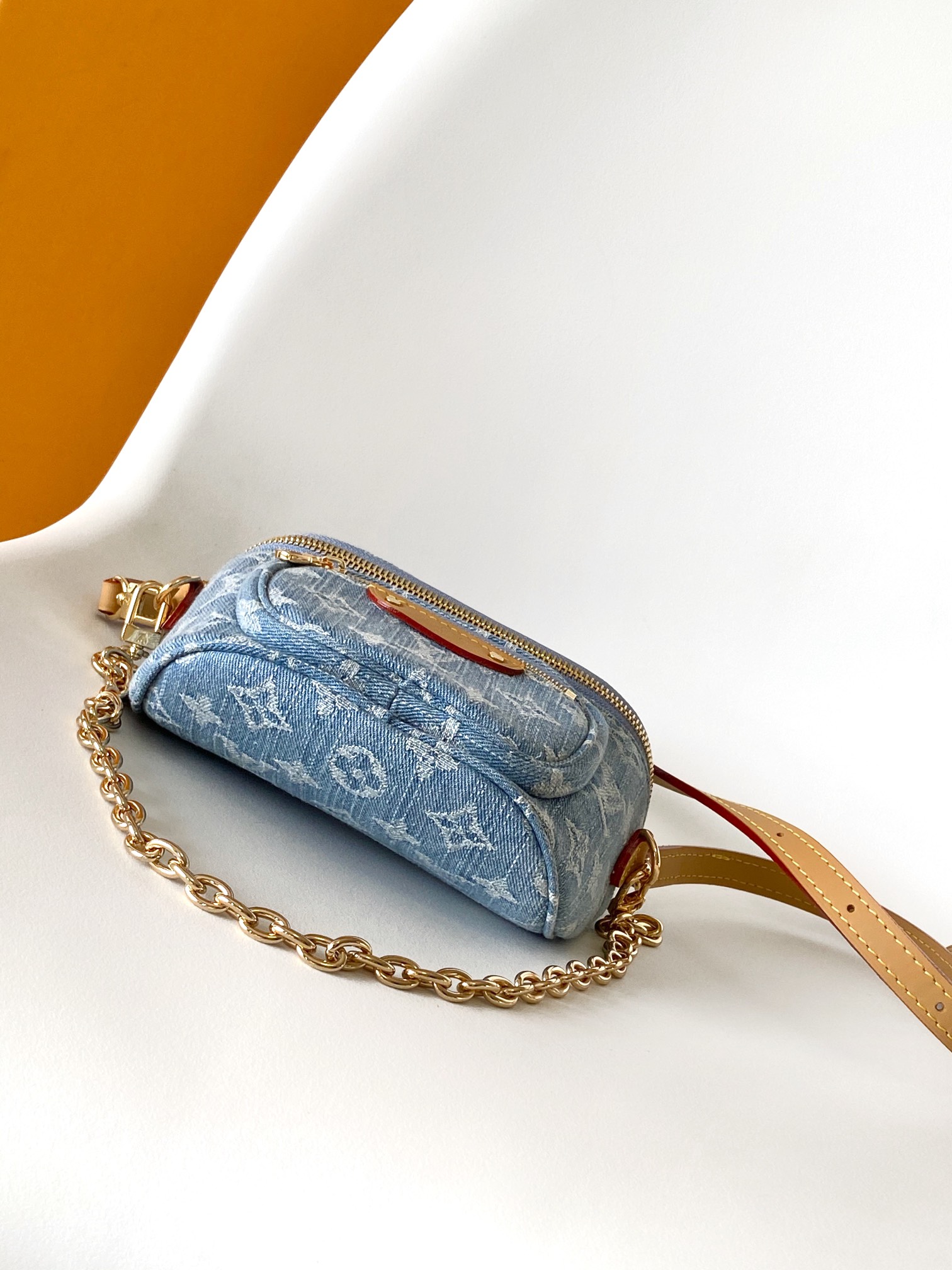 Louis Vuitton LV Mini Bumbag - Denim Monogram - M83353