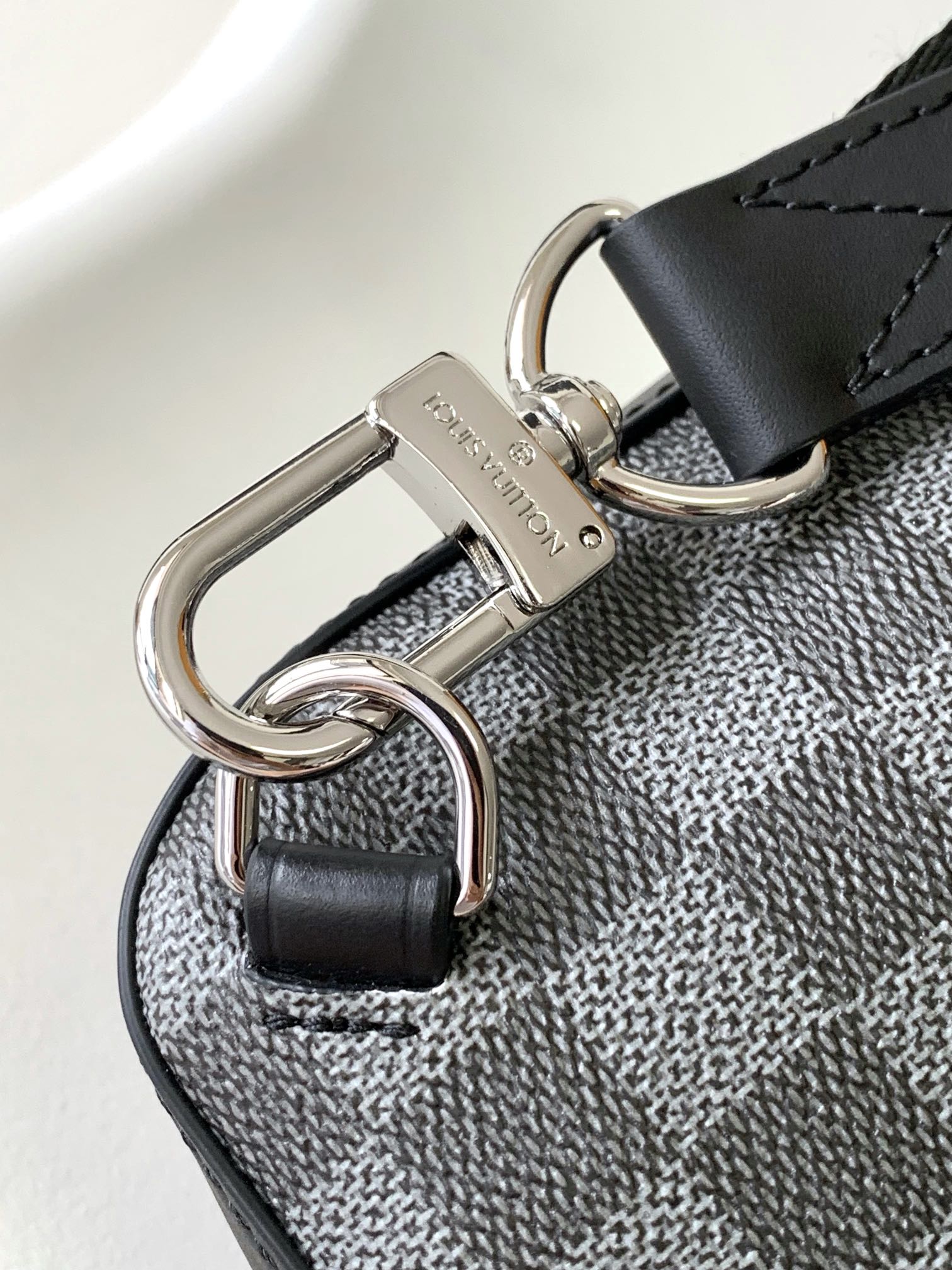 Louis Vuitton LV Nano Amazon Messenger Bag - Damier Graphite 3D - N50012