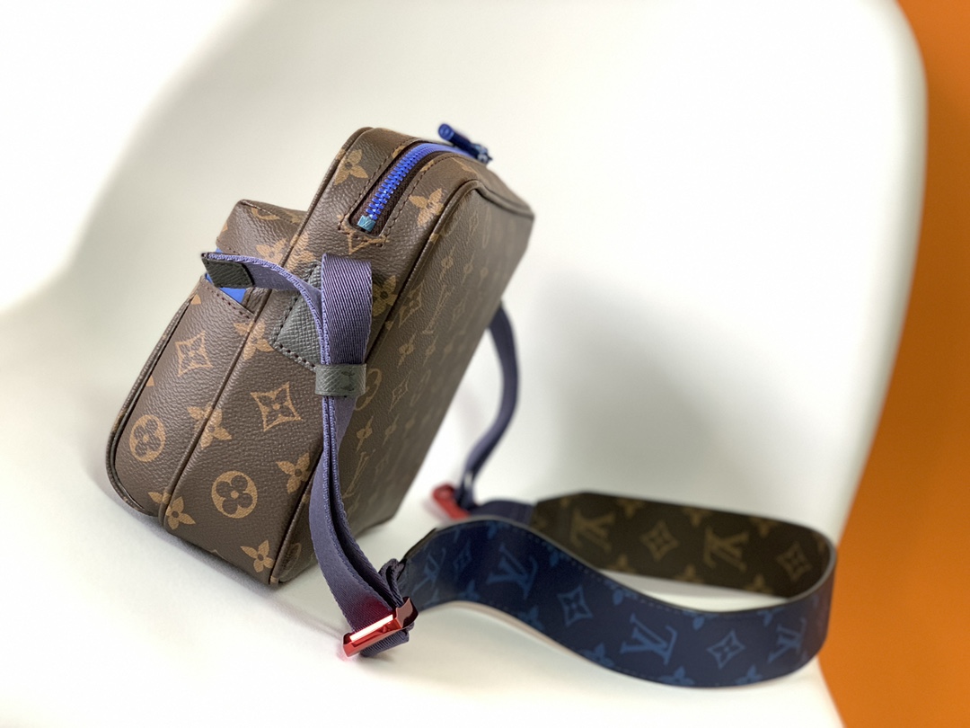 Louis Vuitton LV Mini Messenger Bag - Monogram Canvas - M43843 & M43829