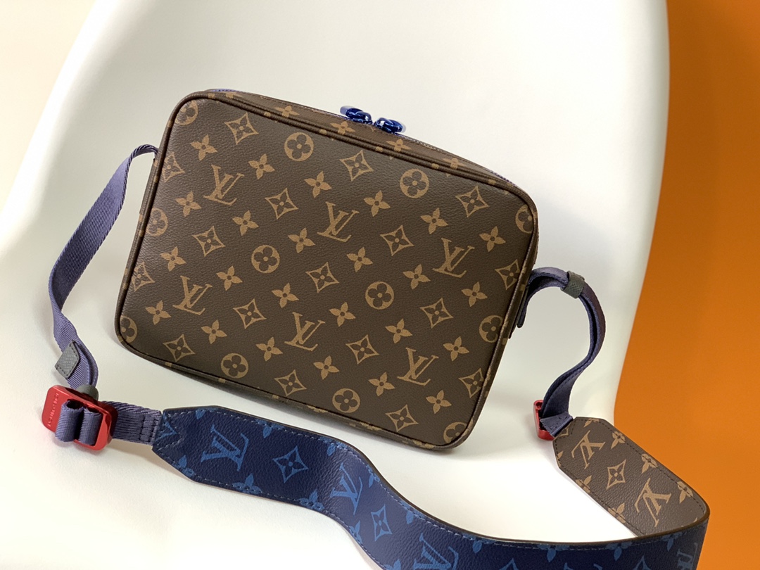 Louis Vuitton LV Mini Messenger Bag - Monogram Canvas - M43843 & M43829