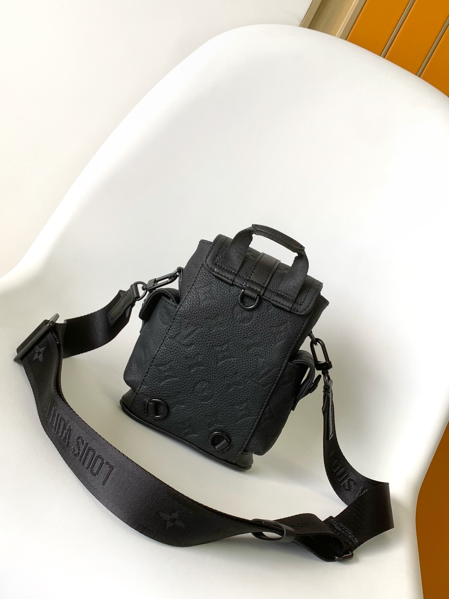 Louis Vuitton Nano Christopher Backpack - M83164 (Black)